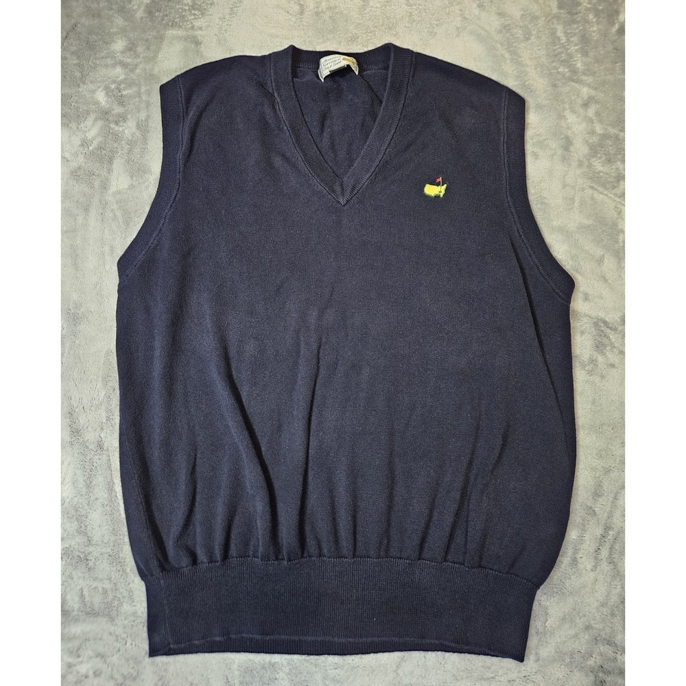 Vintage Slazenger Golf Sweater Vest Augusta National Golf Shop Men's Large